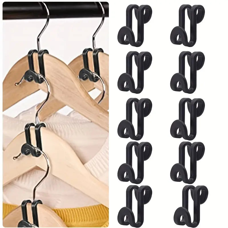 10pcs Ganchos Conectores para Perchas - tidovo