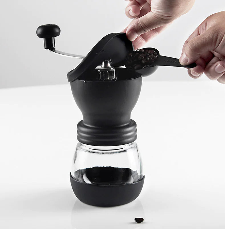 Washable Ceramic Manual Coffee Grinder Machine - tidovo