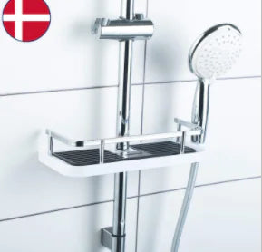 Estantería Multifuncional para Ducha - Blanca (Unidad Individual) - tidovo