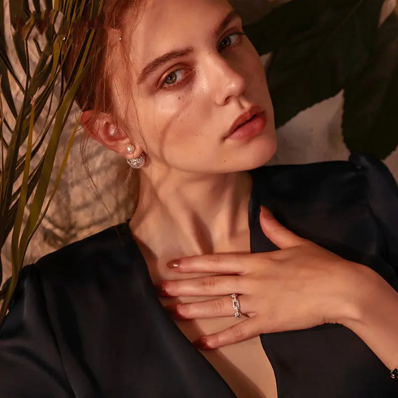 Anillo Minimalista con Diseño de Cadena - tidovo