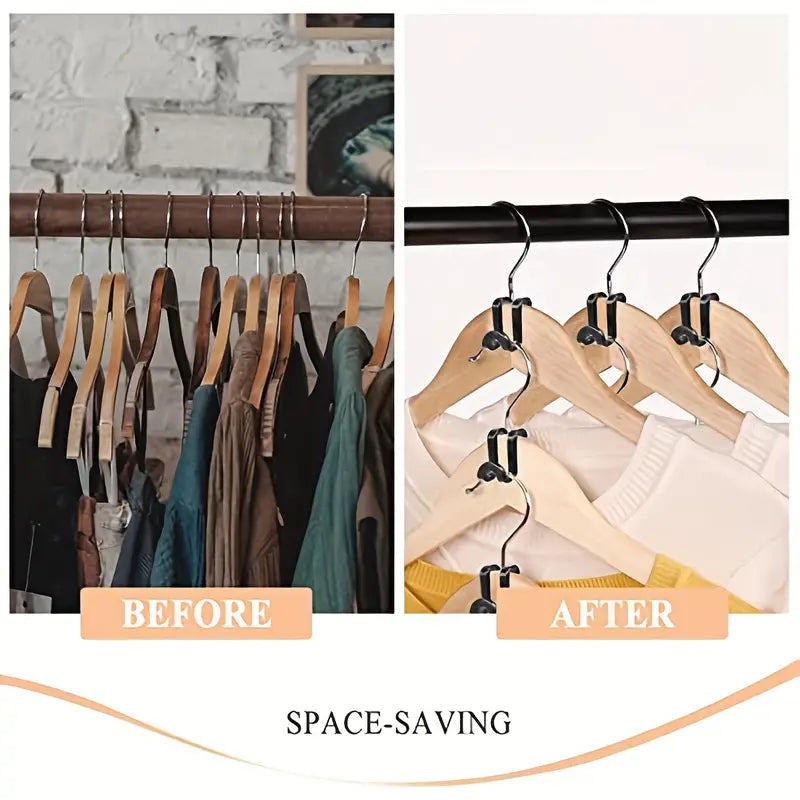 10pcs Ganchos Conectores para Perchas - tidovo