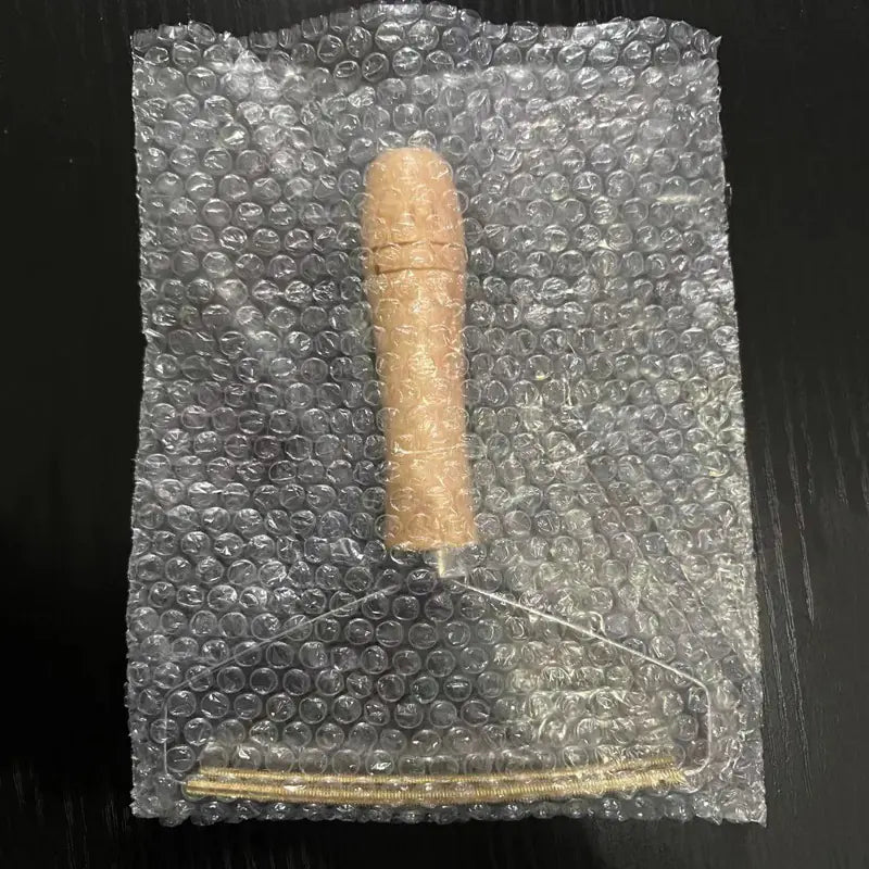 Quitapelusas Manual con Mango de Madera y Punta de Cobre - tidovo