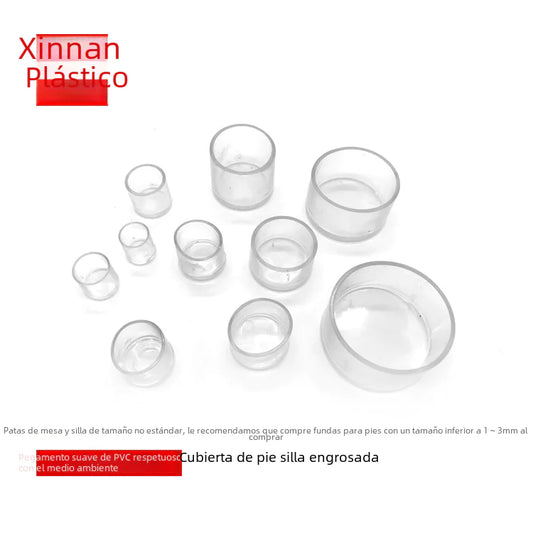 Protectores Gruesos y Transparentes para Patas de Sillas y Muebles - tidovo