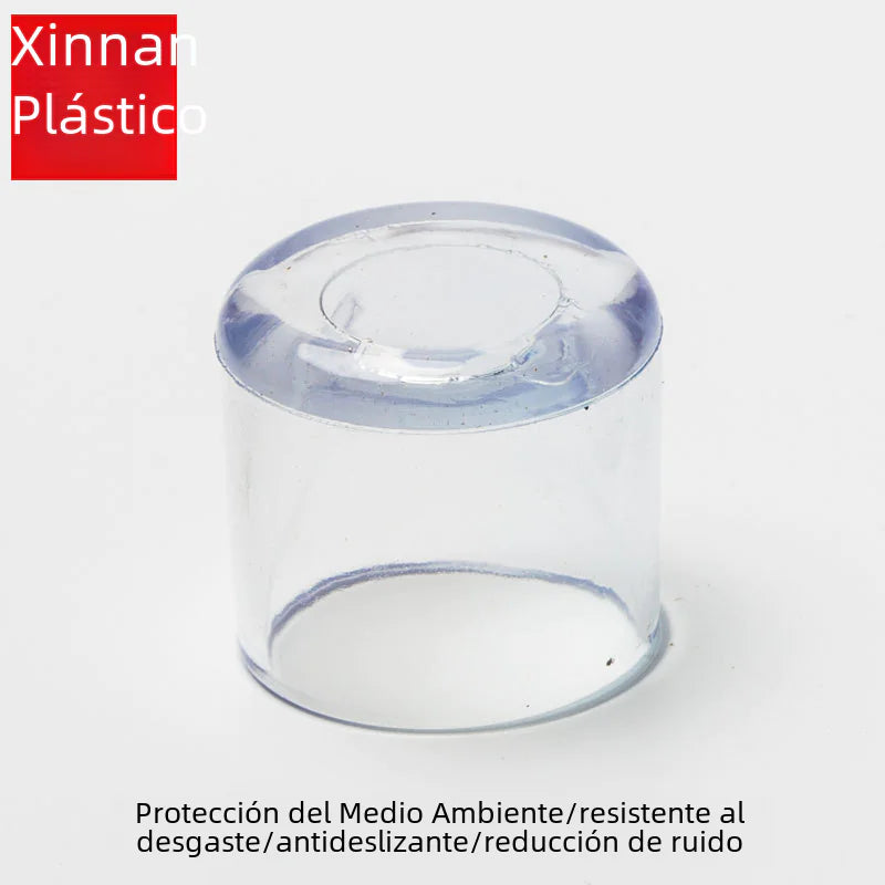 Protectores Gruesos y Transparentes para Patas de Sillas y Muebles - tidovo