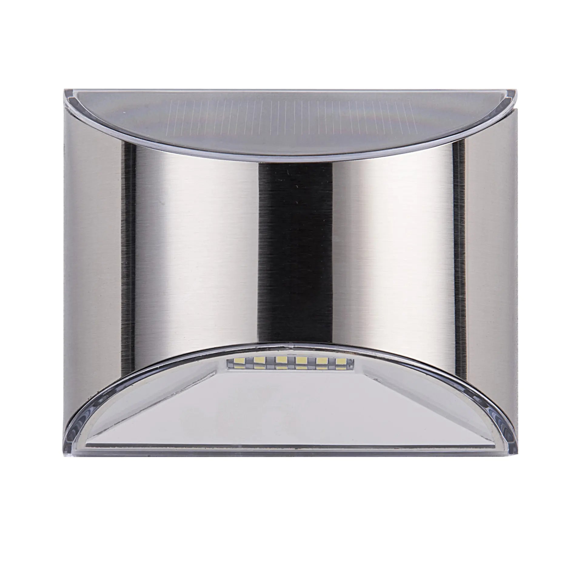 Luz LED Solar de Acero Inoxidable con Sensor Infrarrojo - tidovo