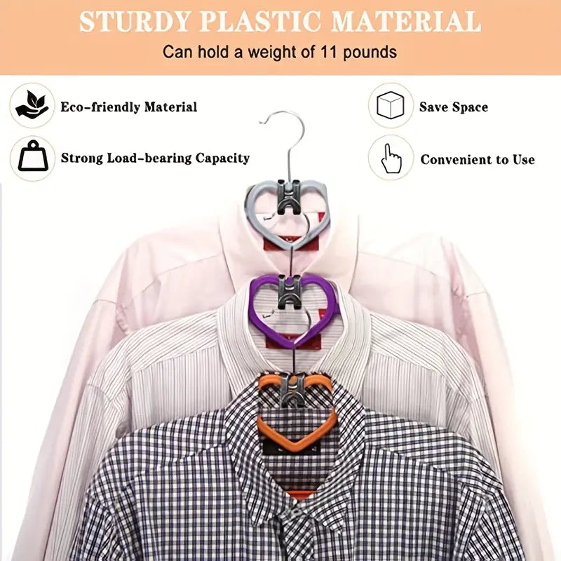 10pcs Ganchos Conectores para Perchas - tidovo