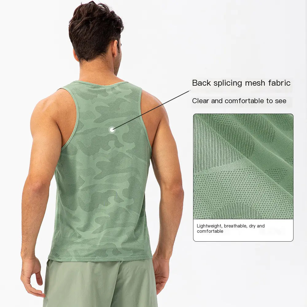 Camiseta Sin Mangas Holgada y Transpirable - tidovo